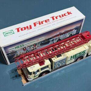 Hess 1989 Toy Fire Truck